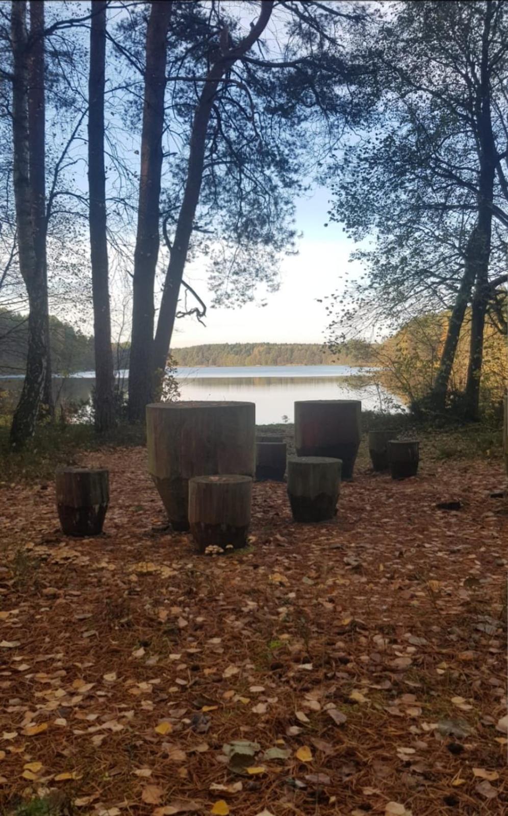 Wczasy Na Kaszubach U Hani Wiele Buitenkant foto